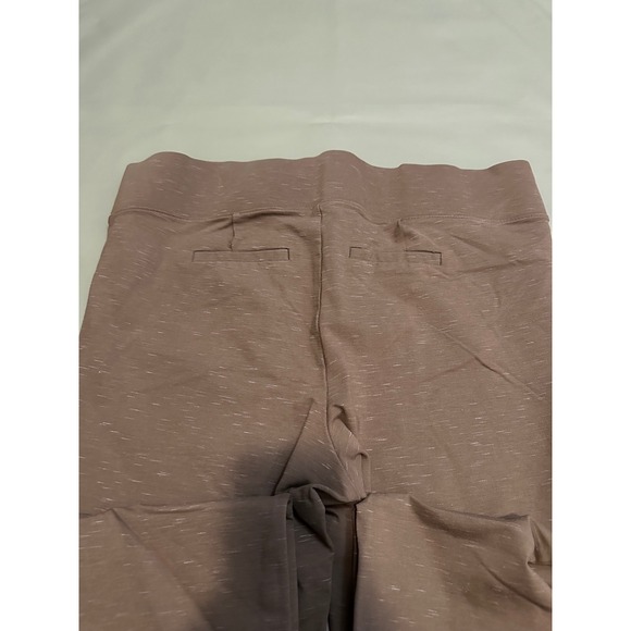 Torrid Pixie Skinny Pants Mauve Brown Space Dye Plus Size 3R High Rise Pull On - Picture 3 of 9